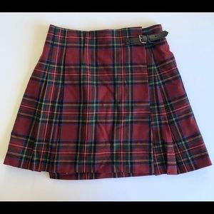 Plaid skirt
